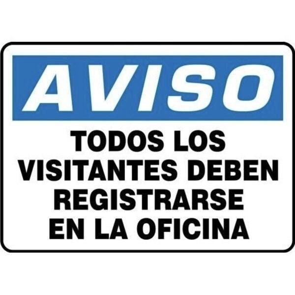 Accuform OSHA NOTICE SAFETY SIGN ALL SHMADC814VS SHMADC814VS - main